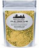 Greek spice blend by Boston Spice for pork, seafood, poultry, and vegetables