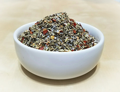 Herb seasoning blend by Boston Spice for chicken pork fish and vegetables