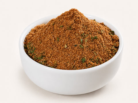 Rice and poultry seasoning by Boston Spice for seafood vegetables and rice dishes called Gallows Hill