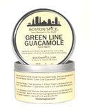 Guacamole seasoning mix by Boston Spice for avocado dip and sandwich spread called Green Line