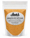 Caribbean jerk seasoning by Boston Spice for chicken, pork, ribs, stews, and plantains