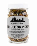 Boston Spice Live Free or Pickle pickling spice blend in glass jar