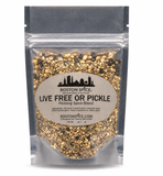 Boston Spice Live Free or Pickle refrigerator pickling spice blend in resealable pouch
