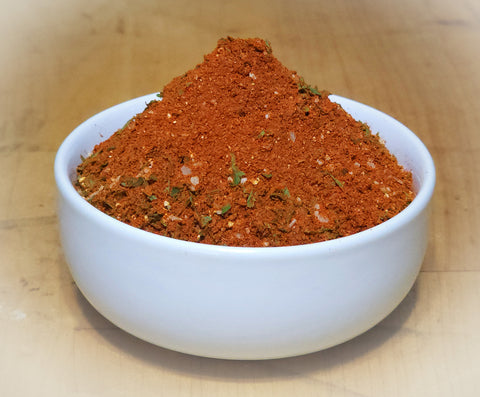 Seafood seasoning blend by Boston Spice for fish shrimp chicken vegetables and fries