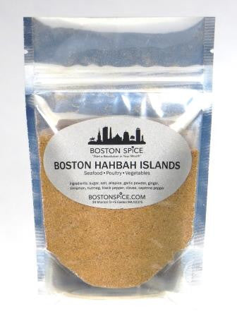 Seafood seasoning blend by Boston Spice for fish, shrimp, chicken, and sweet potatoes