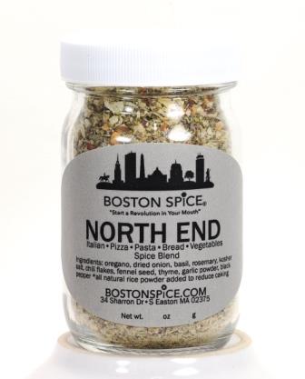 Italian seasoning blend by Boston Spice for pasta, pizza, sauces, and vegetables

