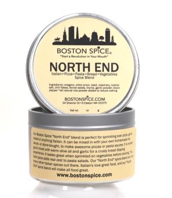 Italian seasoning blend by Boston Spice for pasta, pizza, sauces, and vegetables
