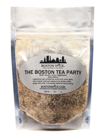 Smoked tea BBQ rub by Boston Spice for steak ribs chicken and grilled vegetables
