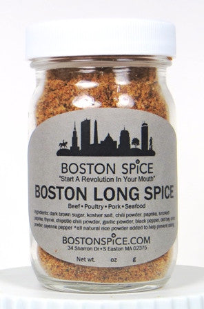 Barbecue rub by Boston Spice for beef, pork, poultry, and grilling