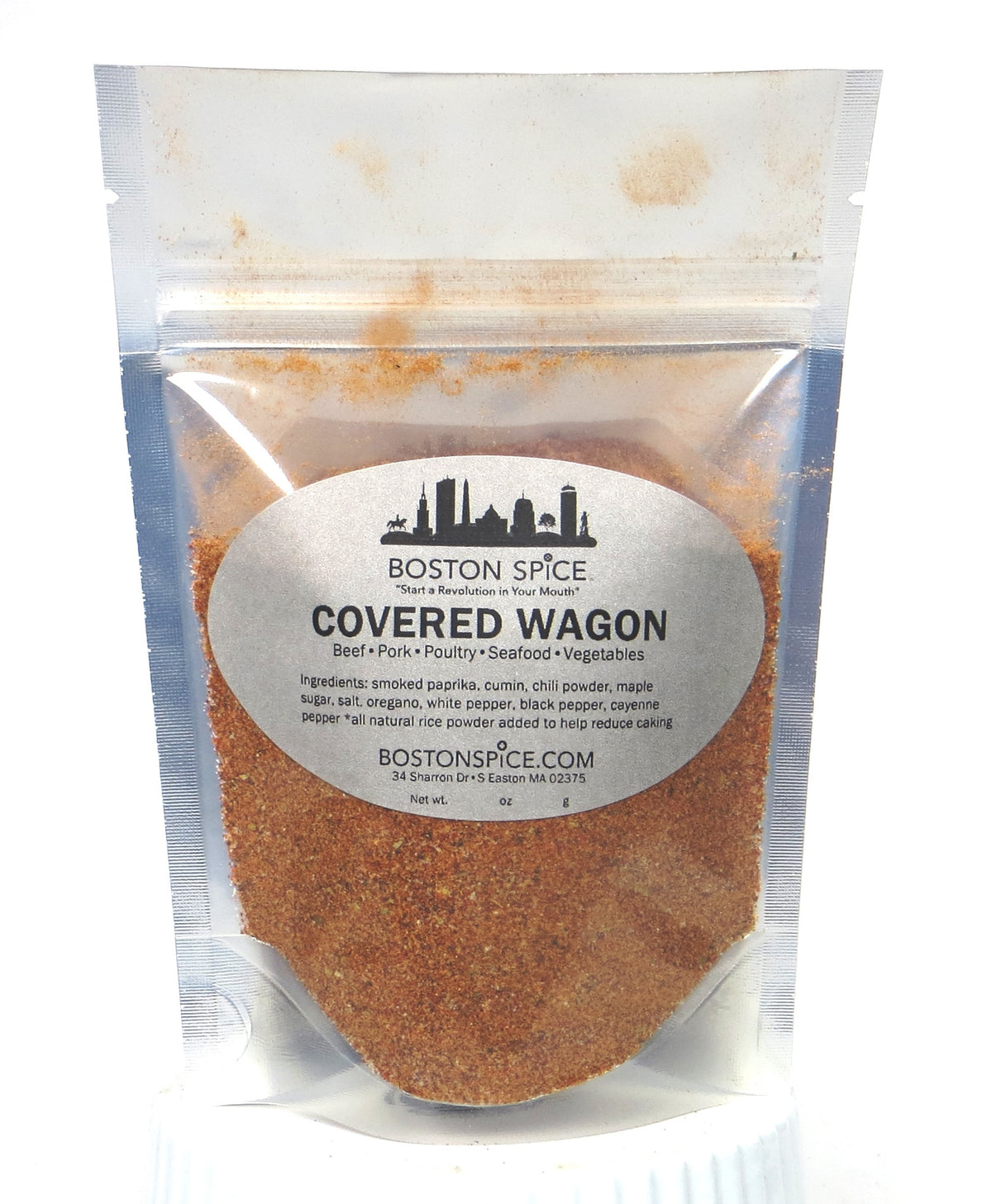 BBQ spice blend by Boston Spice for stews, grilling, soups, and barbecue
