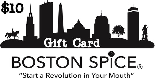 Boston Spice gift cards delivered by email for online spice purchases